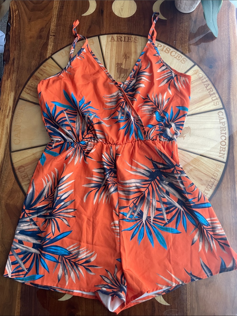 Tropical romper / one piece